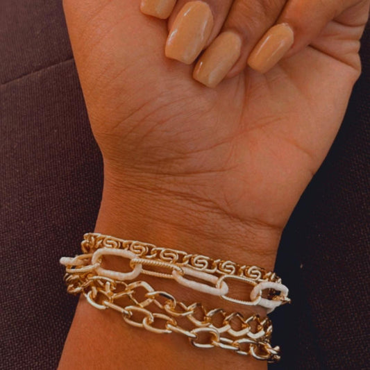 Trendy Gold Bracelet