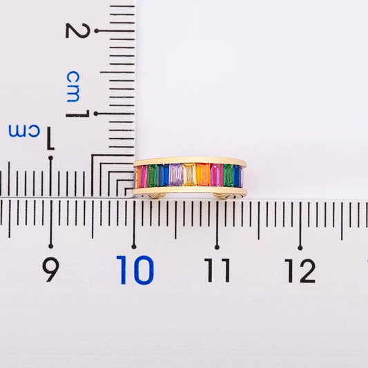 Colorful Rainbow Ear Cuff