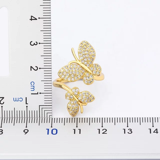 Cute Butterfly Ring