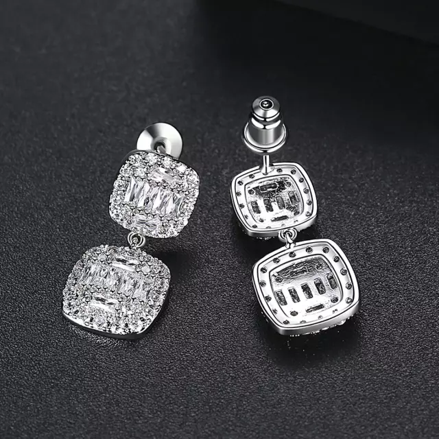 Elegant Diamond Drop Earring