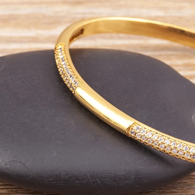 Stylish Whitestone Cuff Bracelet