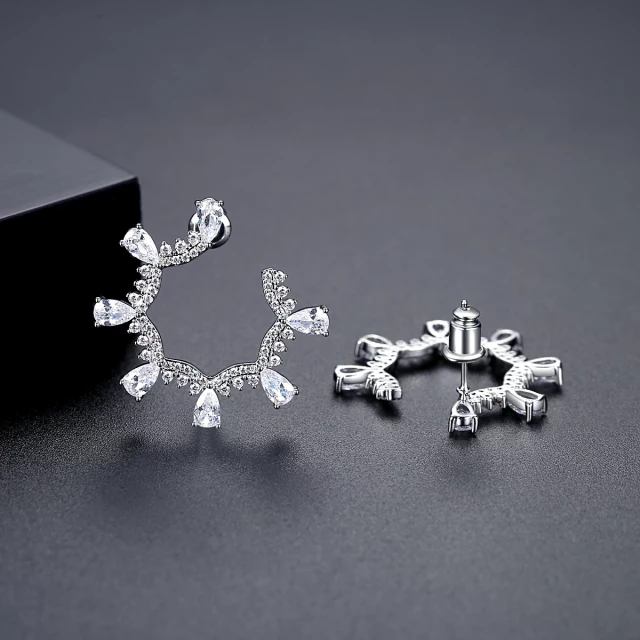 Cute White Stone Earring