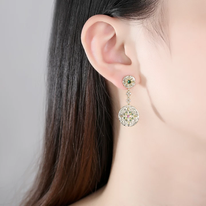 Gold Fusion Earring
