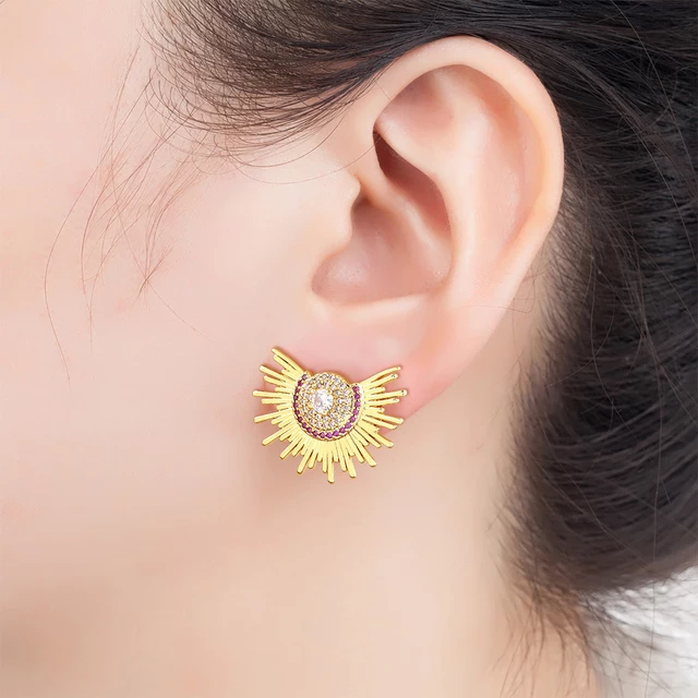 Stunning Gold Fusion Earring