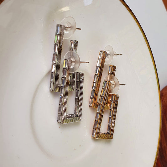 Antique J Type Earring