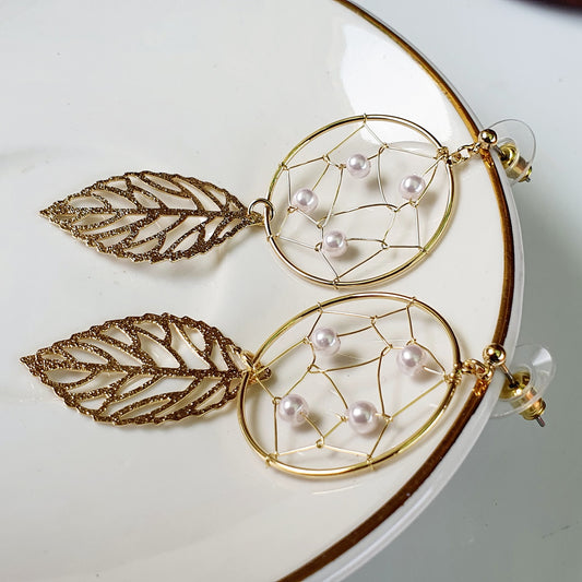 Trendy Dream Catcher Earring