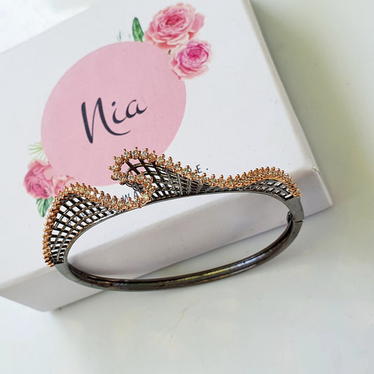 Stylish 2 Tone Bracelet