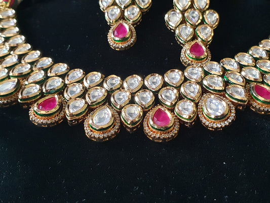 Stunning Kundan Wedding Set