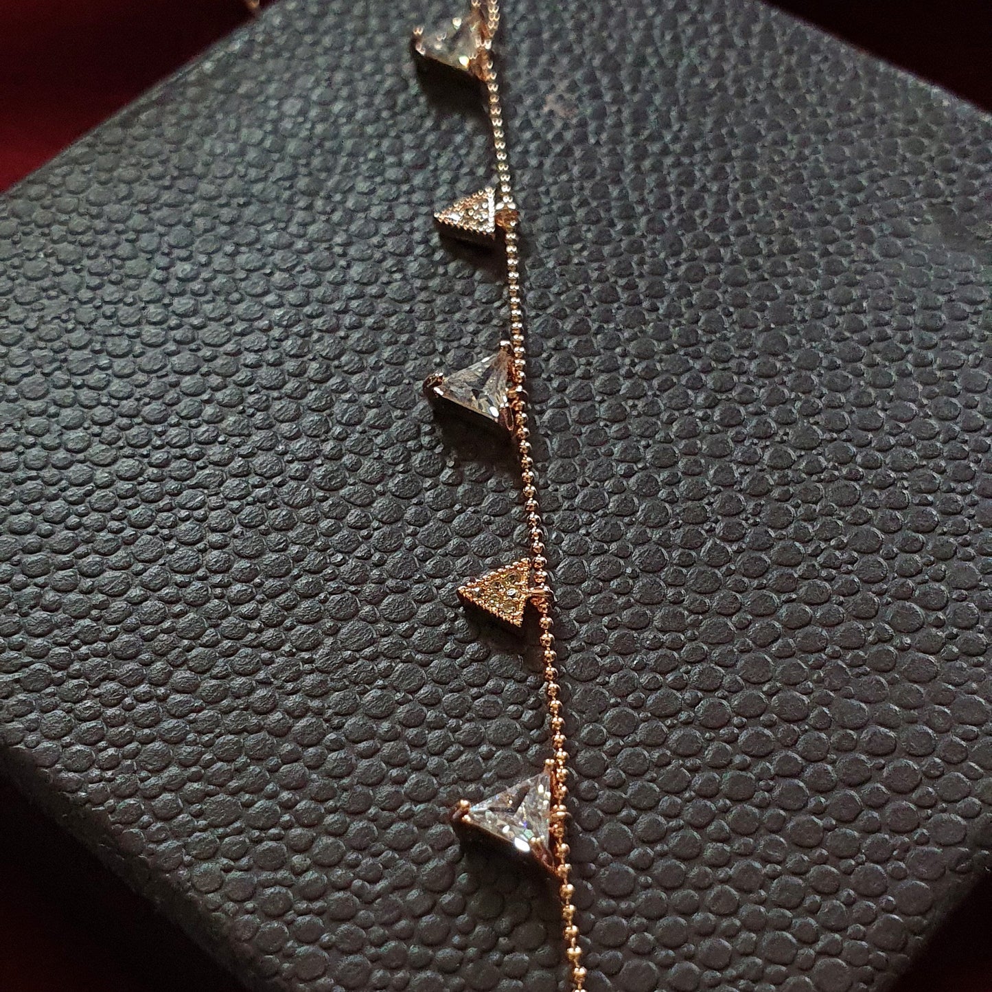 Cute Triangle Charms Choker