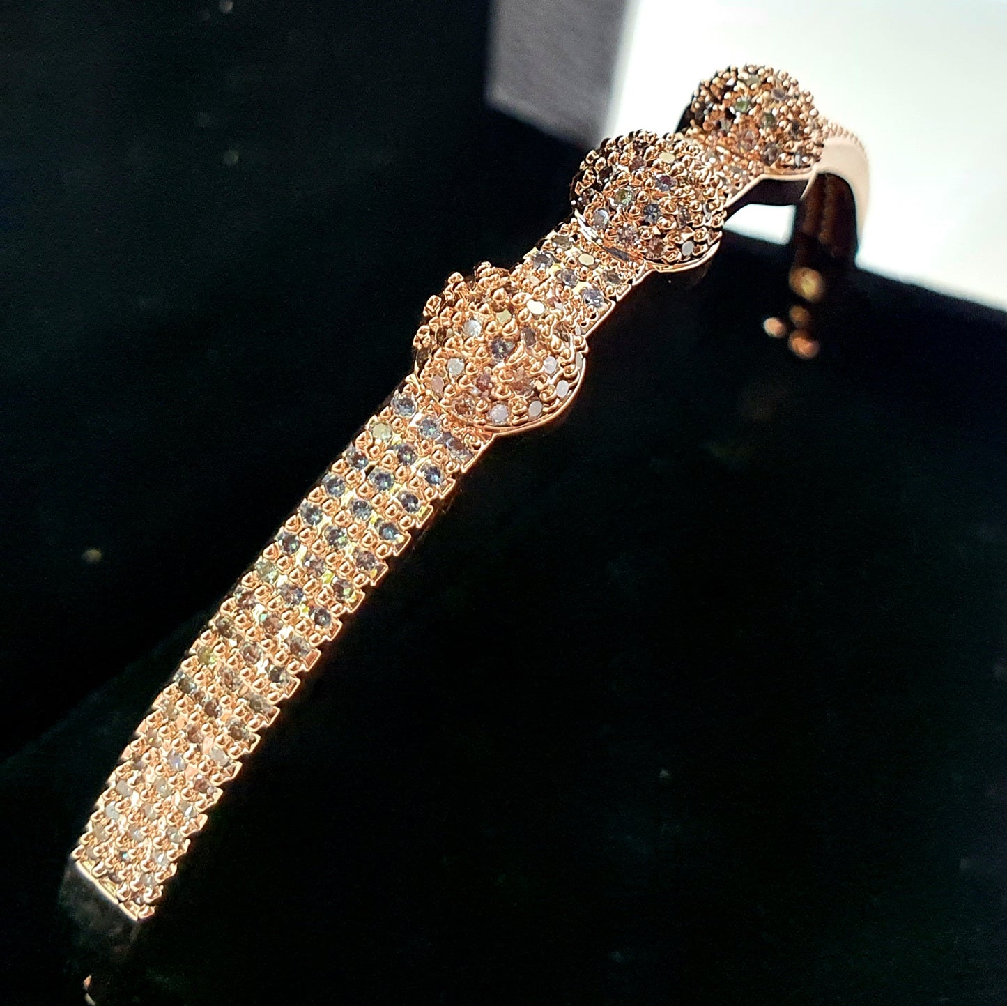 Elegant White Stone Bracelet