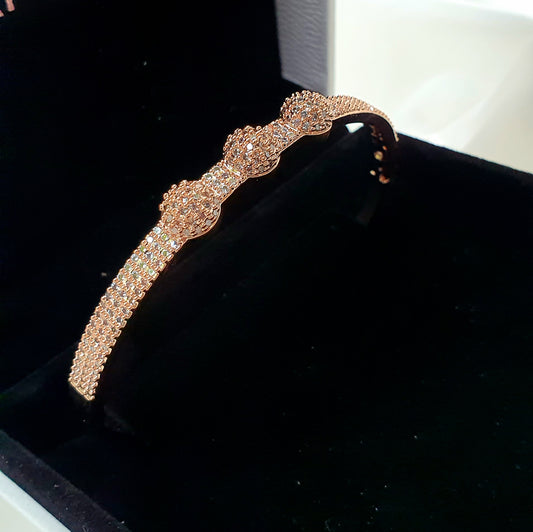 Elegant White Stone Bracelet