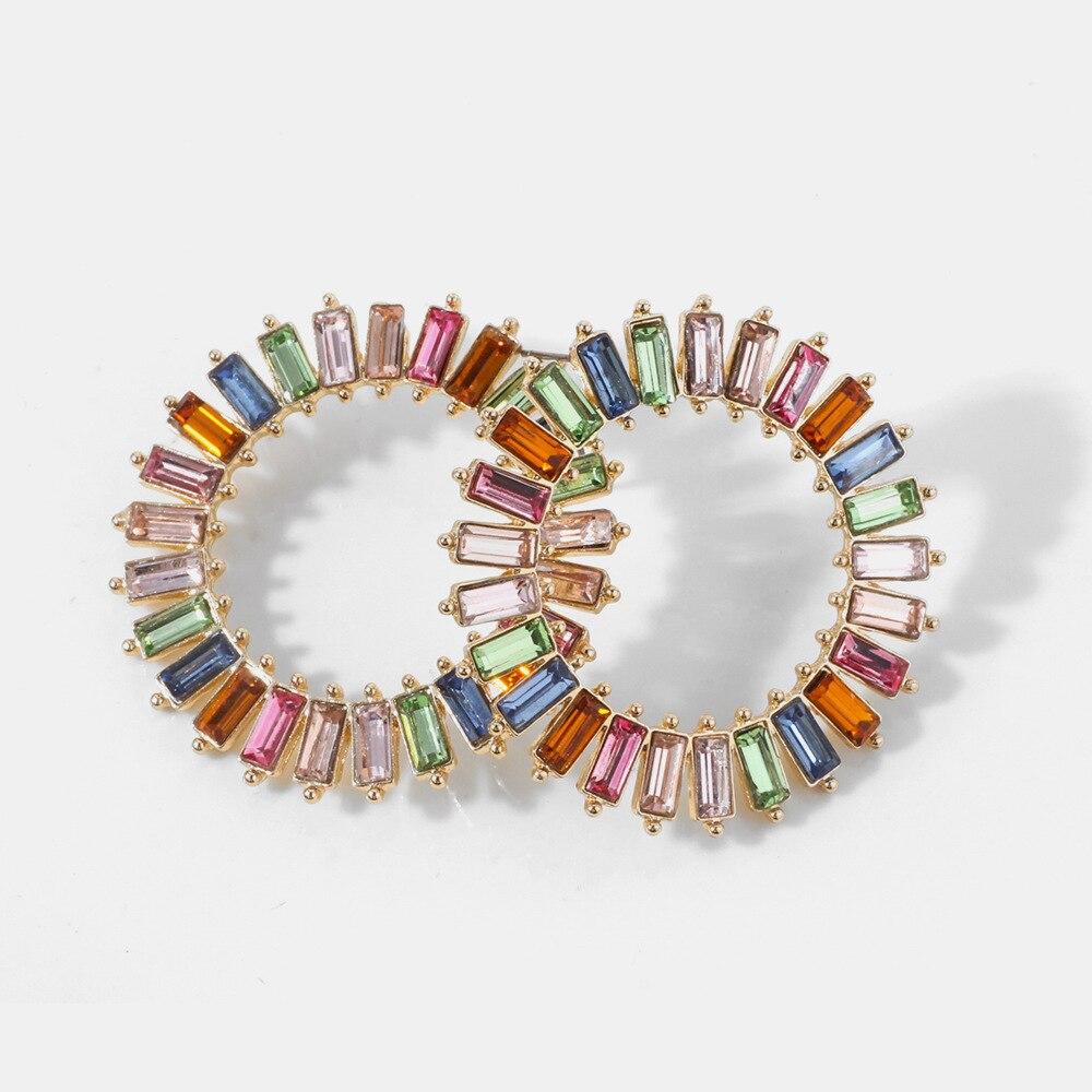 Colorful Crystal Earring