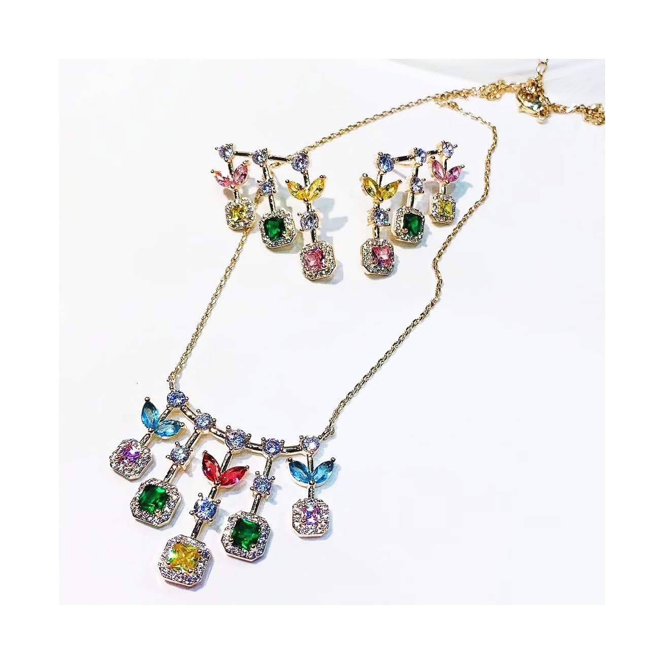 Beautiful Multicolor Jewellery Set