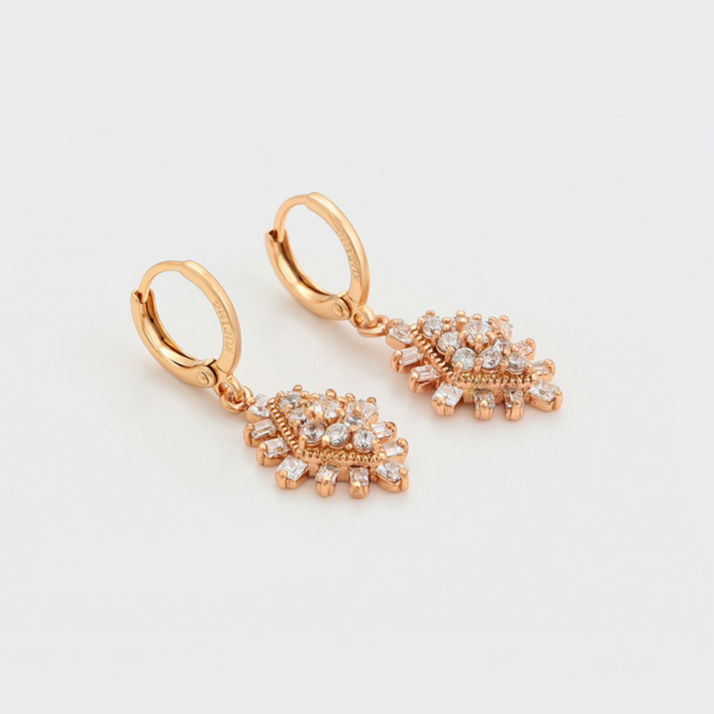 Pretty Gold Huggie Drops