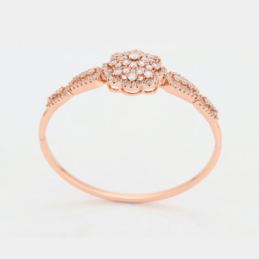 Diamond Finish Rosegold Bracelet