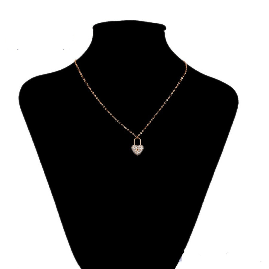 Pretty Heart Locket Pendant Chain