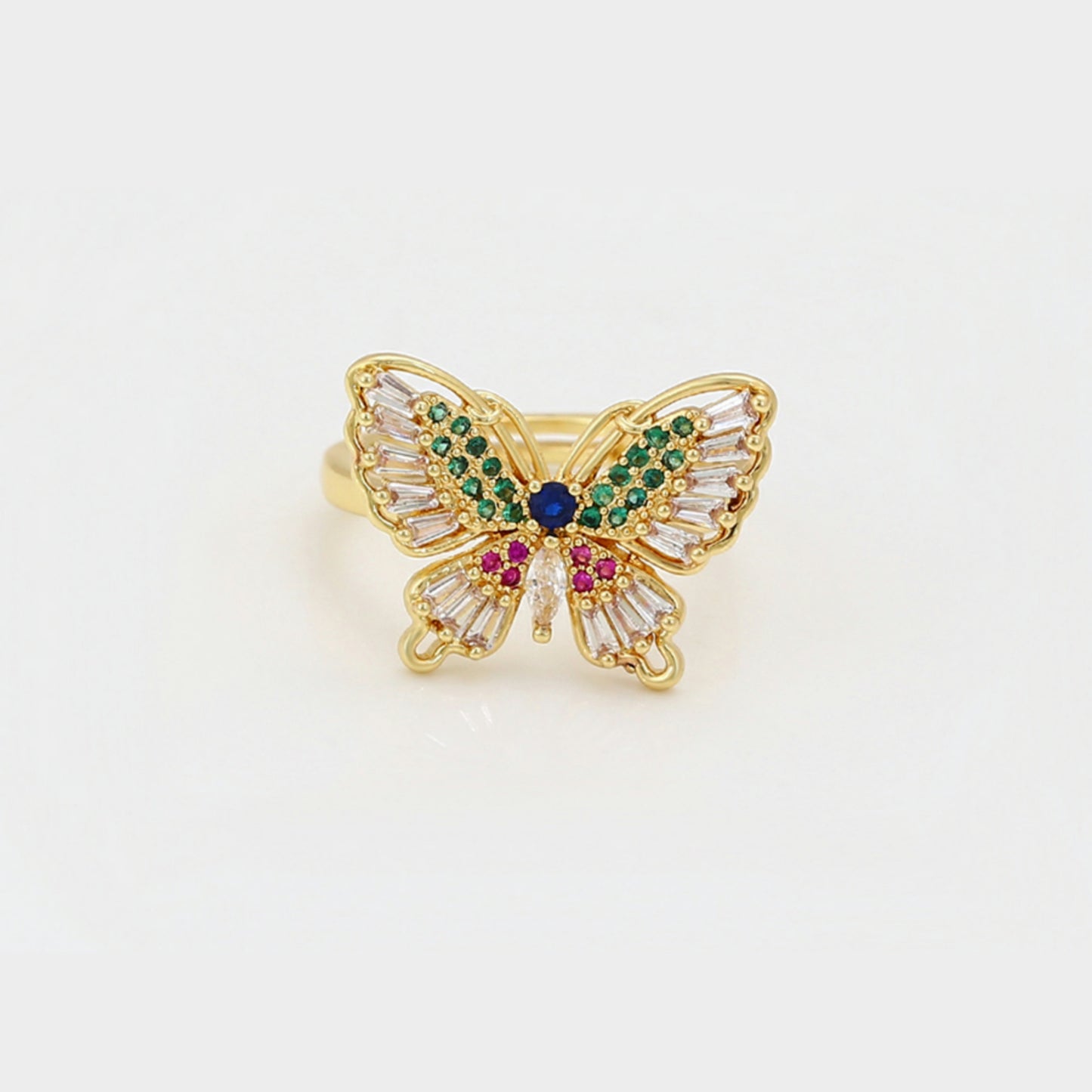Beautiful Gold Butterfly Ring