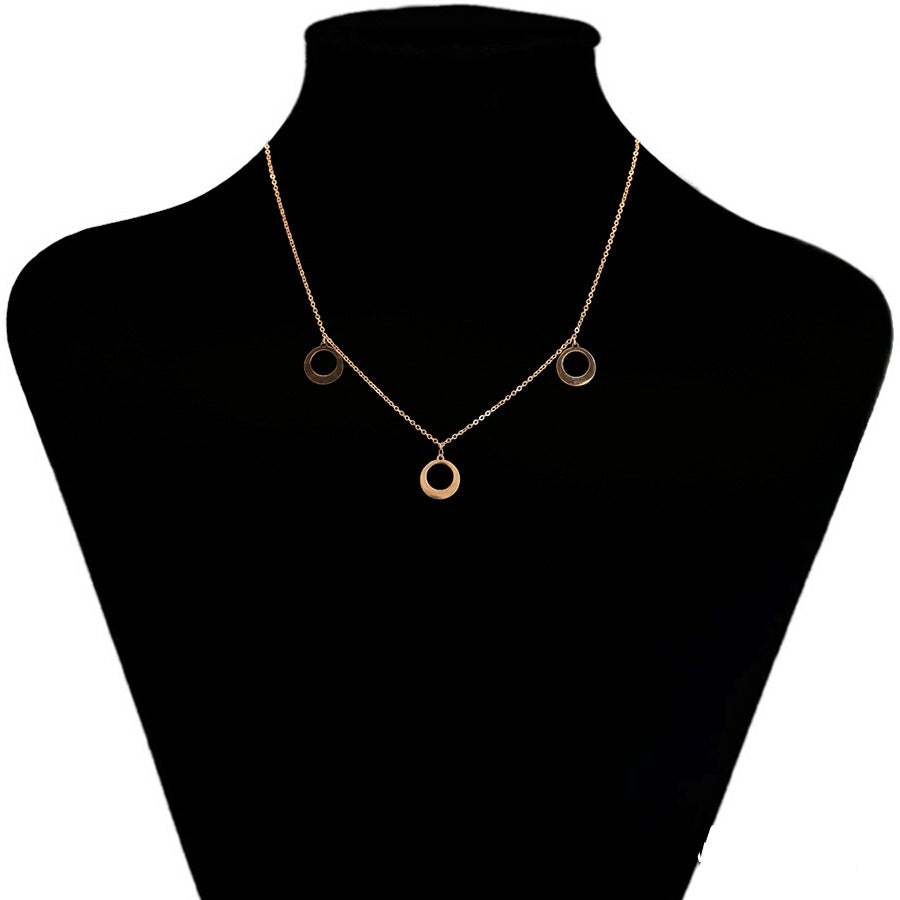 Anti Tarnish Stylish RoseGold Neck piece
