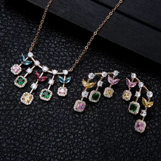 Beautiful Multicolor Jewellery Set