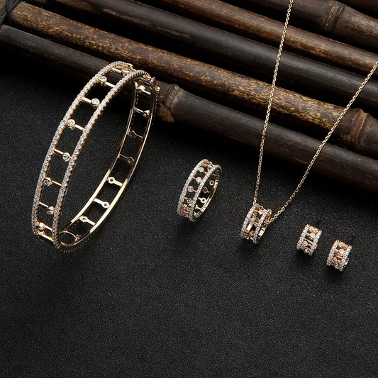 Stunning Diamond Dew Drops Jewellery