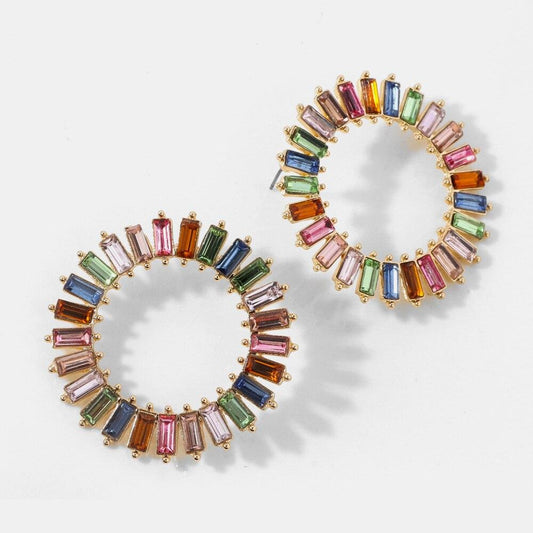 Colorful Crystal Earring