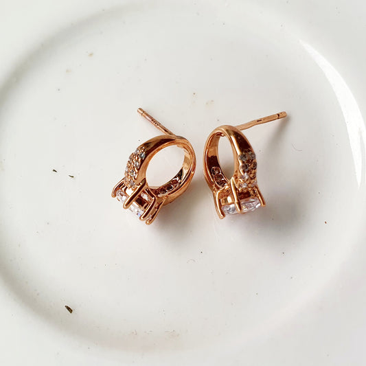 Wedding Ring Style Earring