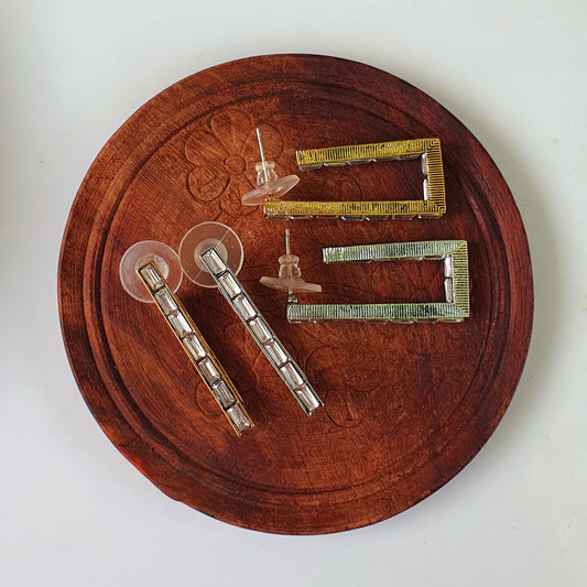 Antique J Type Earring