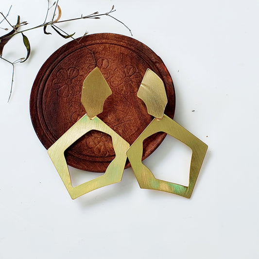 Statement Gold Earrings