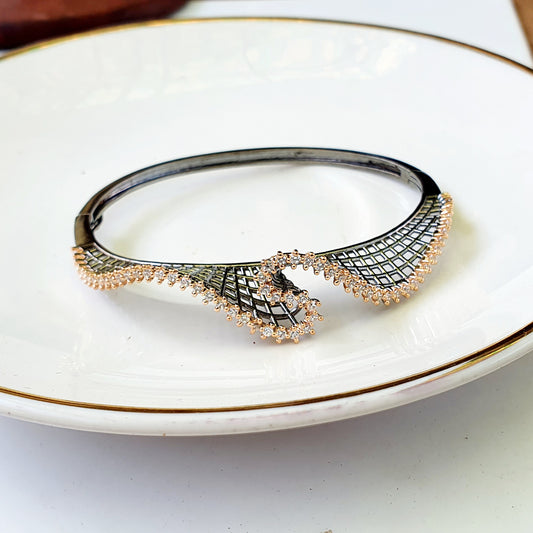 Stylish 2 Tone Bracelet