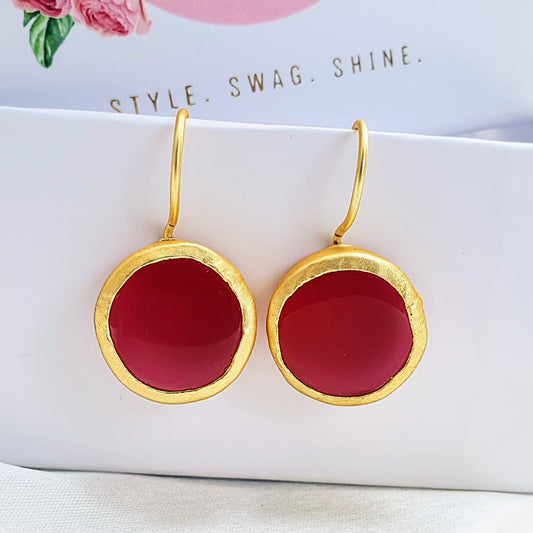 Cute Pink Crystal Drops