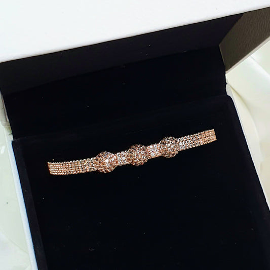 Elegant White Stone Bracelet