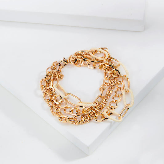 Trendy Gold Bracelet