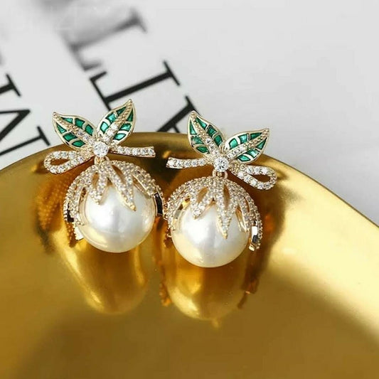 Shining Fresh Pearl Earring