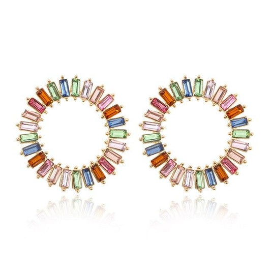 Colorful Crystal Earring