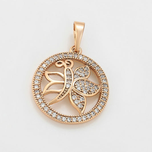 Cute Butterfly Pendant Chain