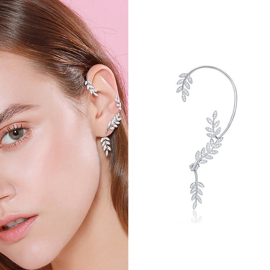 Trendy Leaf Ear Cuff